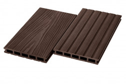 Террасная доска из ДПК RusDecking Unodeck Mogano - Венге