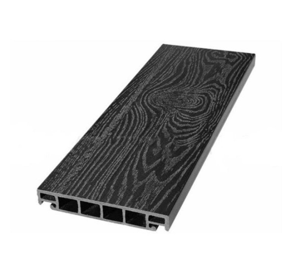 Террасная доска из ДПК SW Salix (T) 2D чёрный купить в Абакане