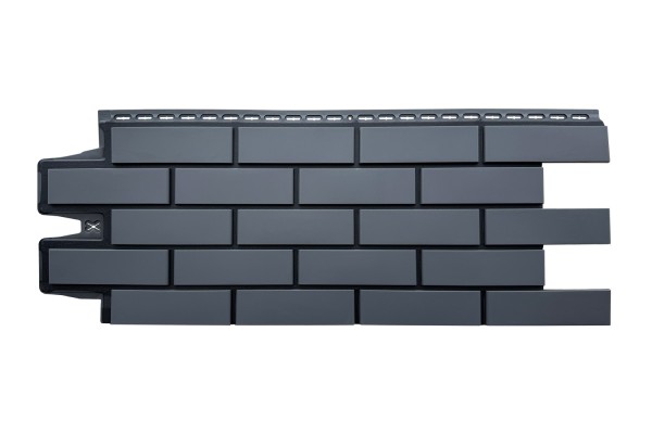 ФП Grand Line клинкерный кирпич ПРЕМИУМ Графит (шов RAL 9005) купить в Абакане