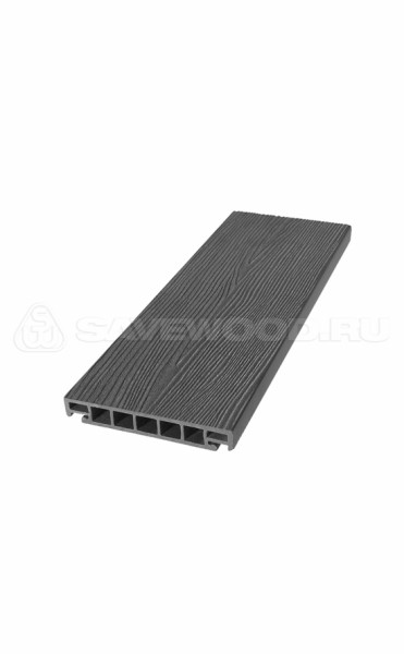 Террасная доска из ДПК SW Salix (S) (R) графит купить в Абакане
