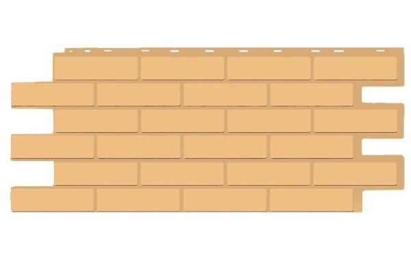 Фасадная панель T-Siding Кирпич Модерн Эко Крем купить в Абакане