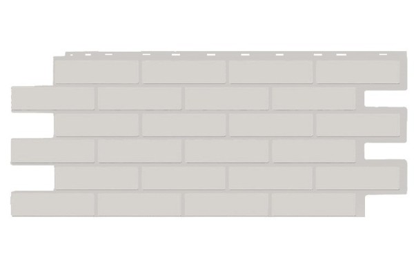 Фасадная панель T-Siding Кирпич Модерн Эко Уайт купить в Абакане
