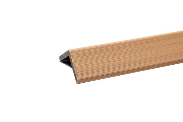 Уголок торцевой Ecodecking Скай коэкструзия 45х45х3000 Бук купить в Абакане