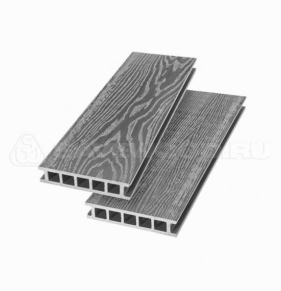 Террасная доска из ДПК SW-Fagus «SaveWood» пепельный купить в Абакане