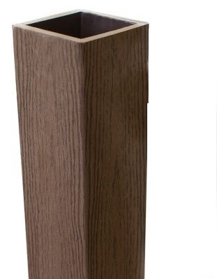 Столб опорный Woodvex Co-Extrusion Темно - Коричневый купить в Абакане