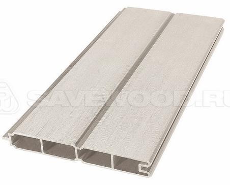 Заборный профиль из ДПК Savewood SW Agger матовый бежевый купить в Абакане