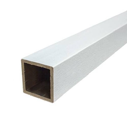 Столб опорный Woodvex Co-Extrusion Белый купить в Абакане